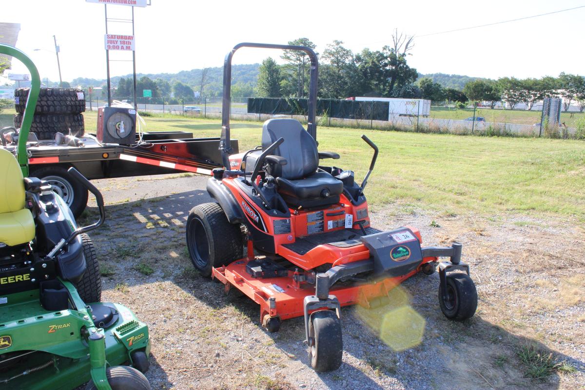 2015 Kubota ZD 1211 Commercial Mower, 72" Mower Deck, Zero Turn, ROPS