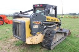 New Holland C190 Skid Steer Loader w/ Rubber Tracks, Hydraulic Quick Attach