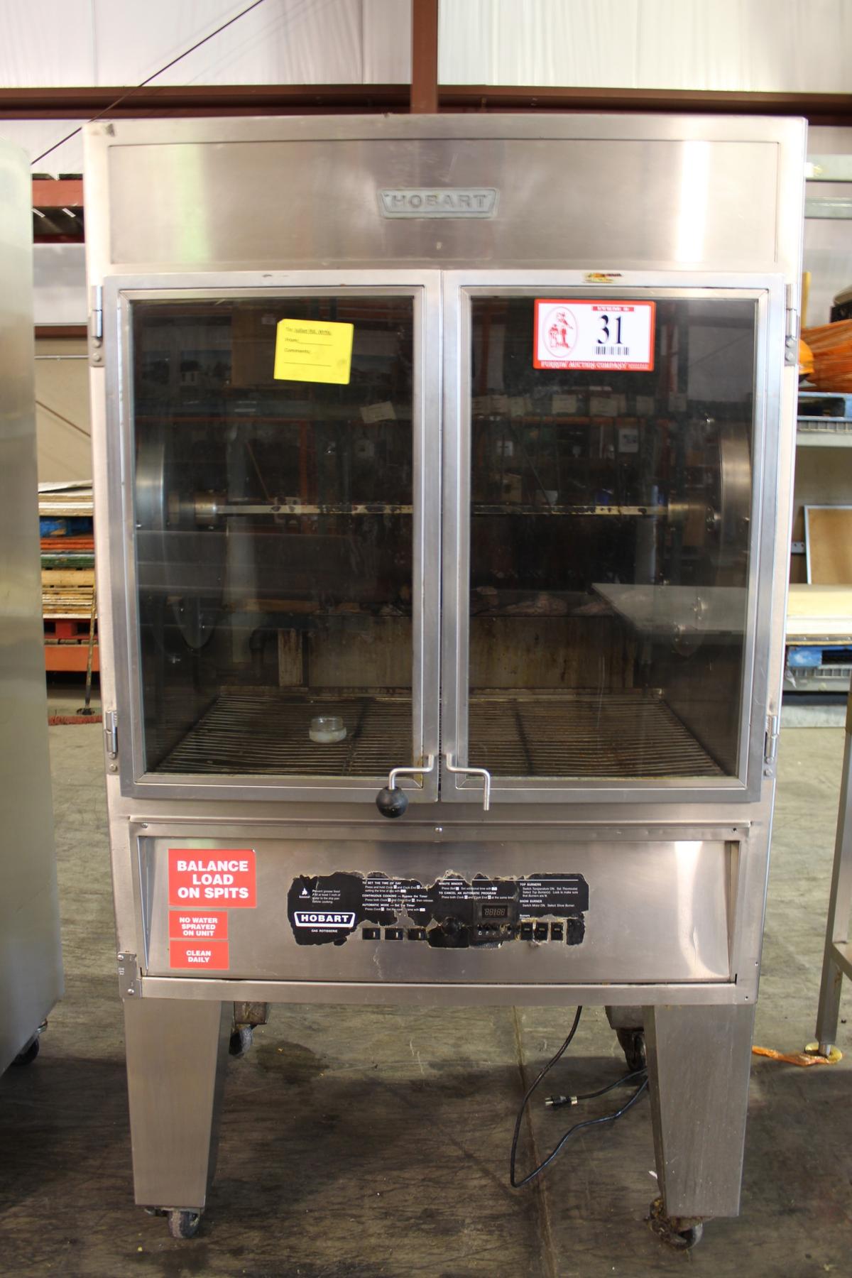 Hobart Stainless Steel Rotisserie Oven