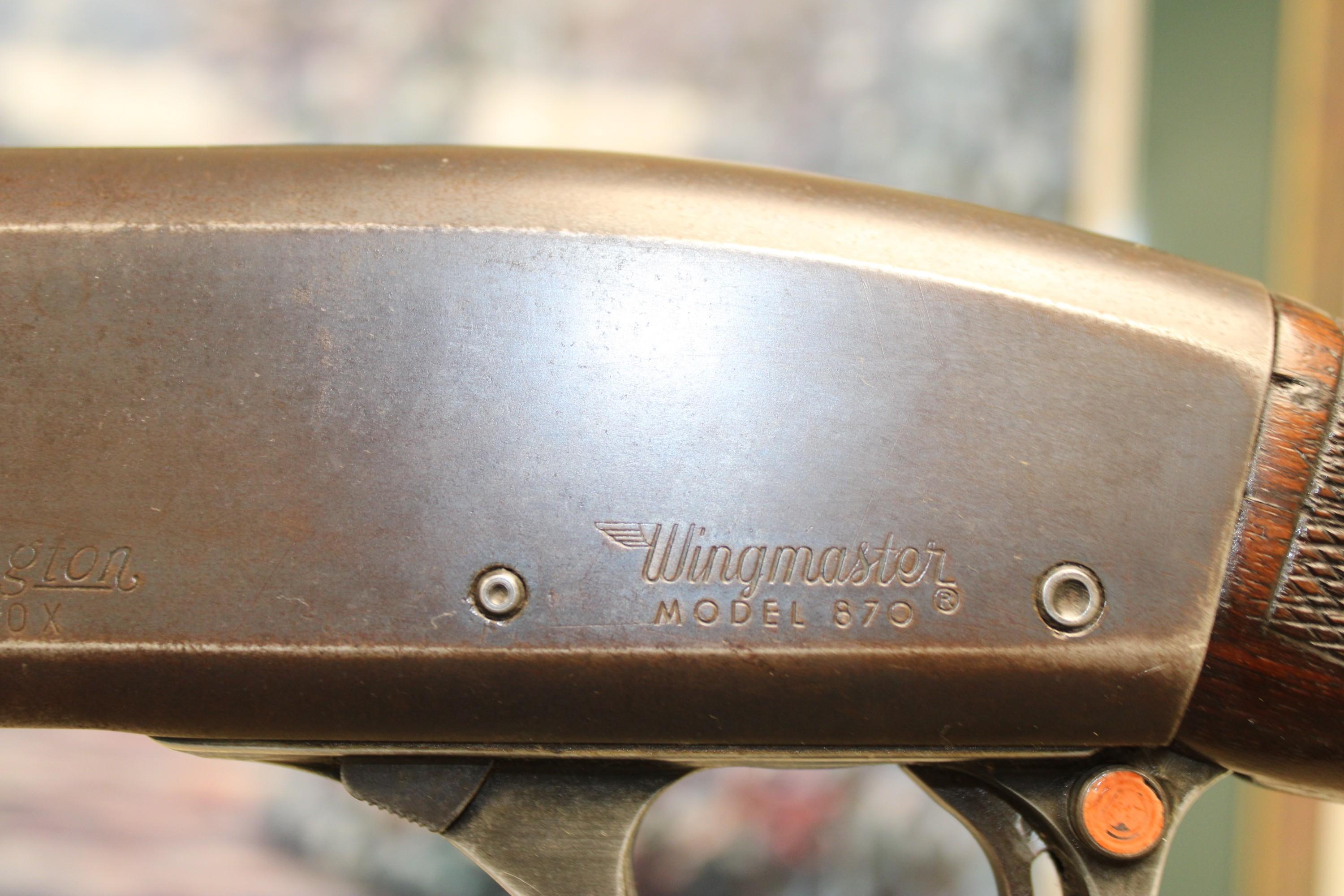 Remington Model 870 Wingmaster, 20 Gauge s/n 46490X
