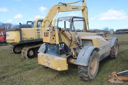 CAT TH63 Telehandler, 4WD, 4265 Hours, s/n 7BJ17503