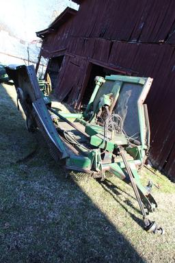 John Deere 1518 Batwing Rotary Cutter, 1000 RPM PTO driven