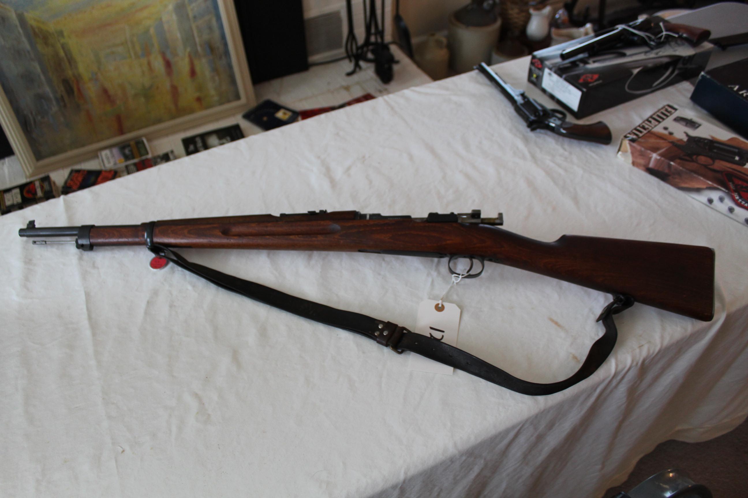 Swedish M38 Mauser, 6.5x55, s/n 610509,  Item Location: TN Silencer