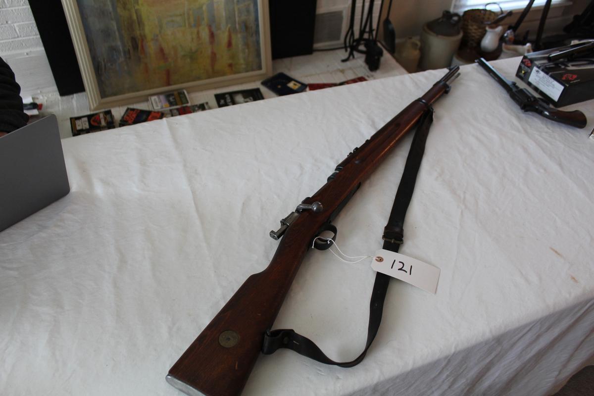 Swedish M38 Mauser, 6.5x55, s/n 610509,  Item Location: TN Silencer