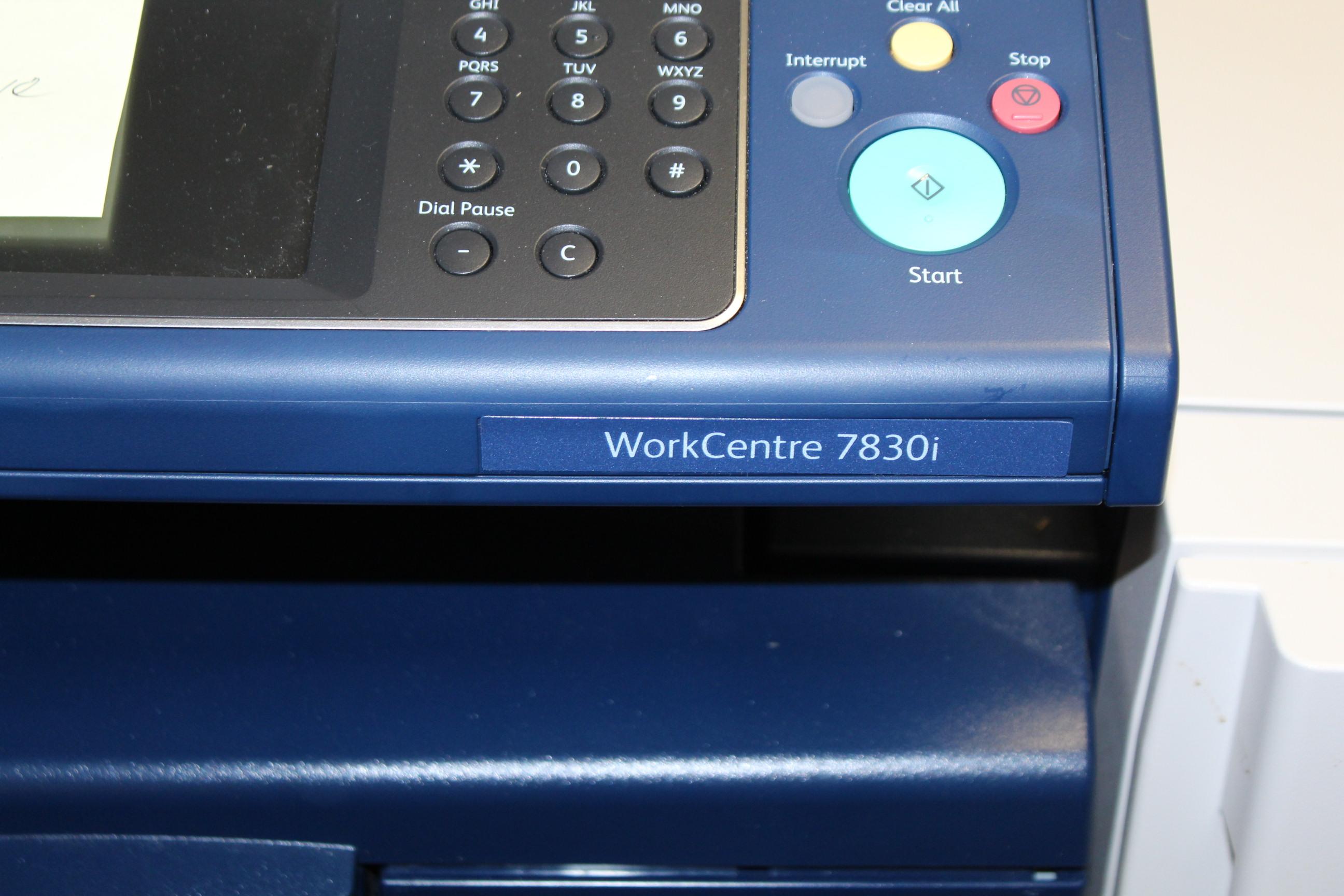 Xerox Work Centre 7830 I, All In One (No Hard Drive)