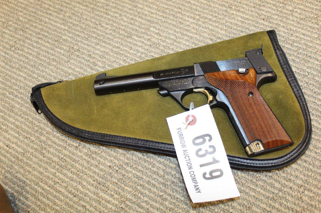 High Standard Supermatic Trophy, .22 Lr, S/n Kh32898, With Case. Location: