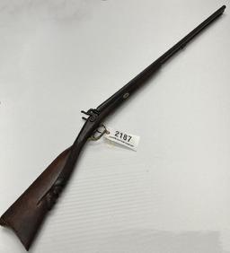 Muzzle Loader – Black Powder Double Barrel Shotgun – No serial number