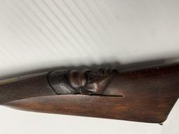 Muzzle Loader – Black Powder Double Barrel Shotgun – No serial number