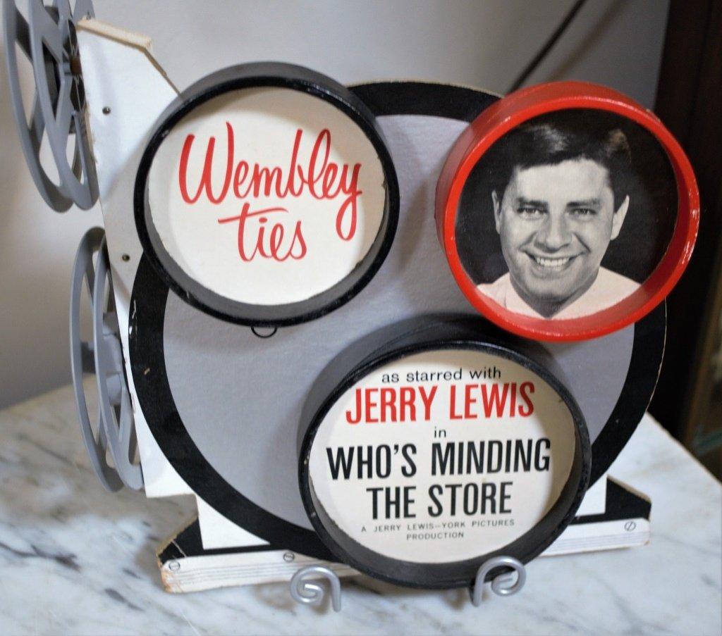Jerry Lewis Advertising Wembley Ties