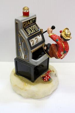 Ron Lee Hobo Jackpot Statue