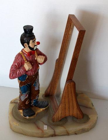 Ron Lee Clown Sculpture Jerry Lewis Collection