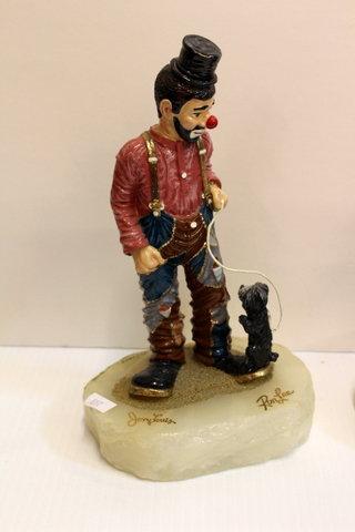 Ron Lee Clown Sculpture Jerry Lewis Collection