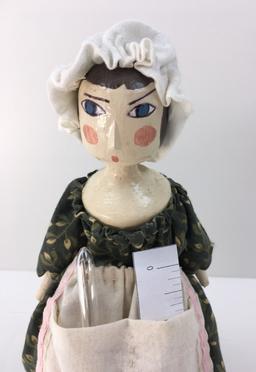 COLONIAL WILLIAMSBURG "PENNY"  WOODEN DOLL