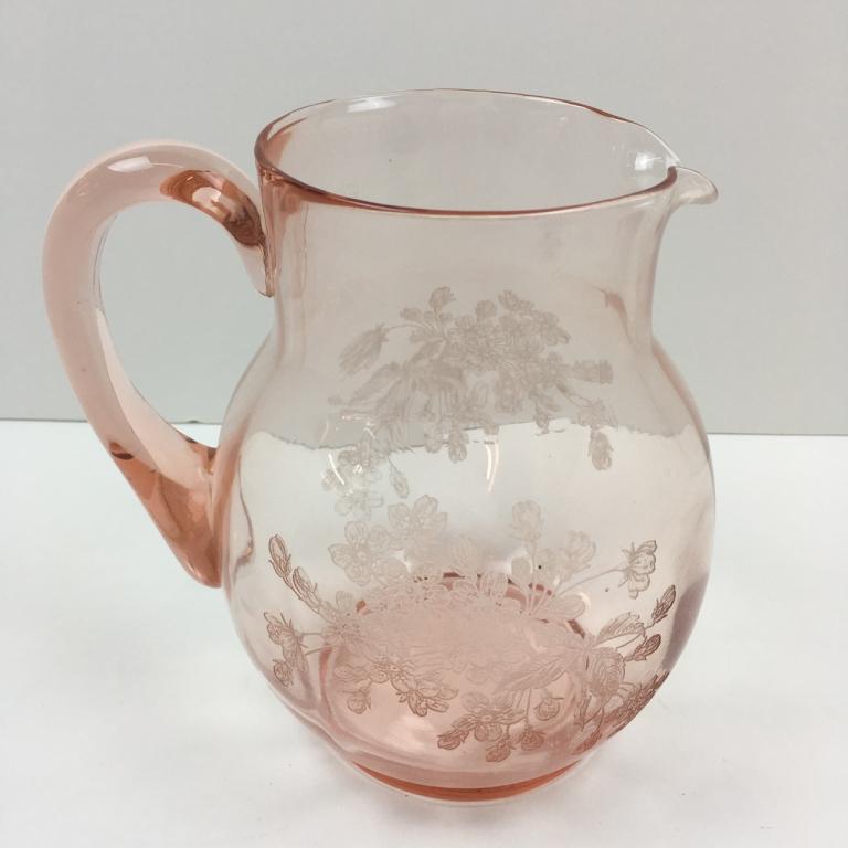 PADEN CITY "ARDITH" PINK PITCHER