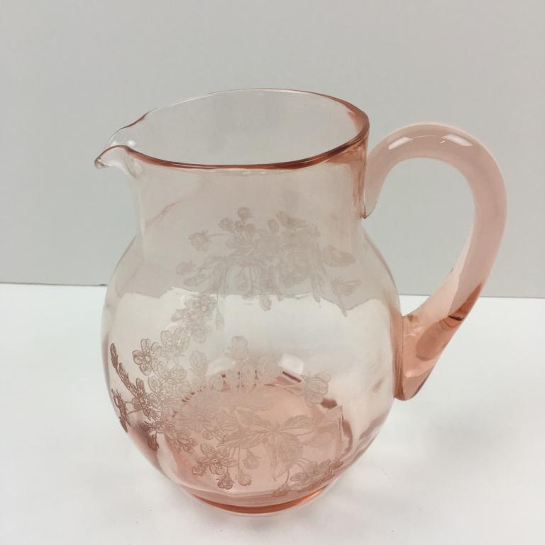 PADEN CITY "ARDITH" PINK PITCHER