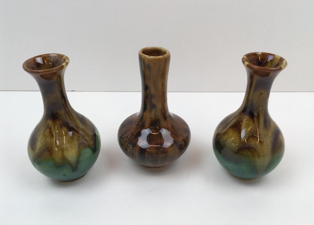 4 PCS OF CHINESE GLAZED POTTERY