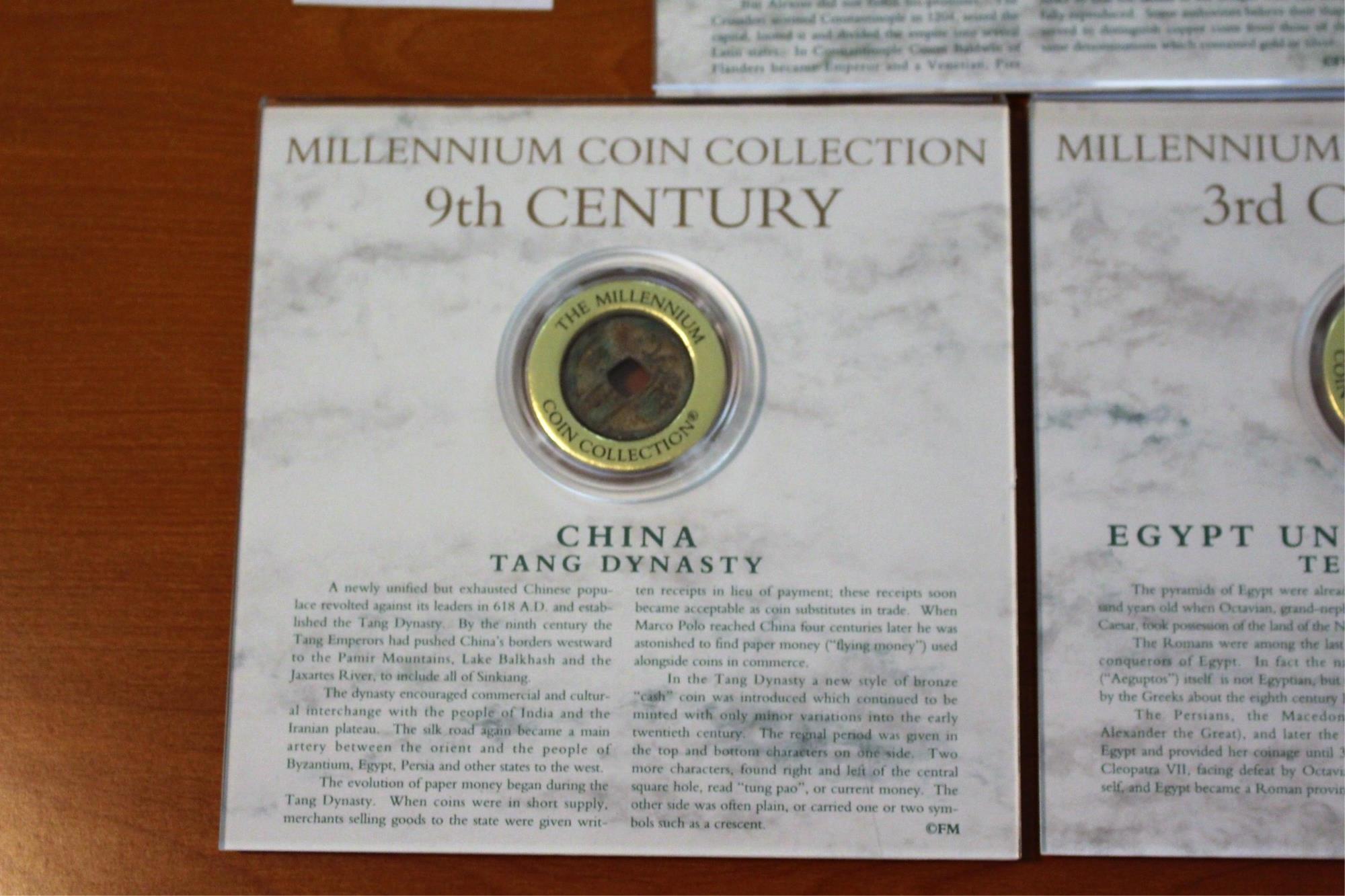 Millennium Coin Collection - Three Coins