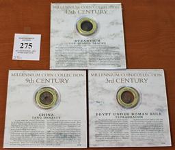 Millennium Coin Collection - Three Coins