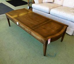 Coffee Table With Banded Top