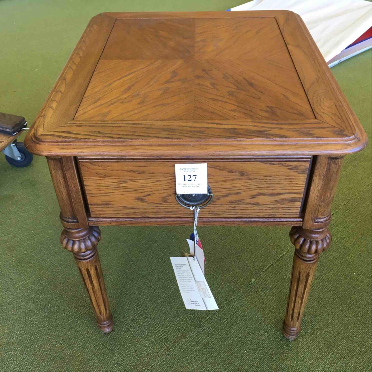 Wooden End Table