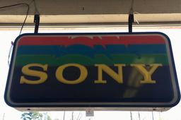 Large Sony Electric Sign