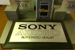 6 Sony Dealer Advertising Displays