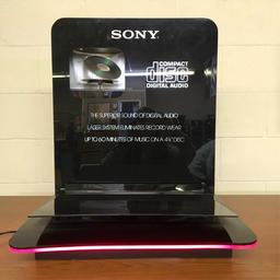 Sony Compact Disc Advertising Display