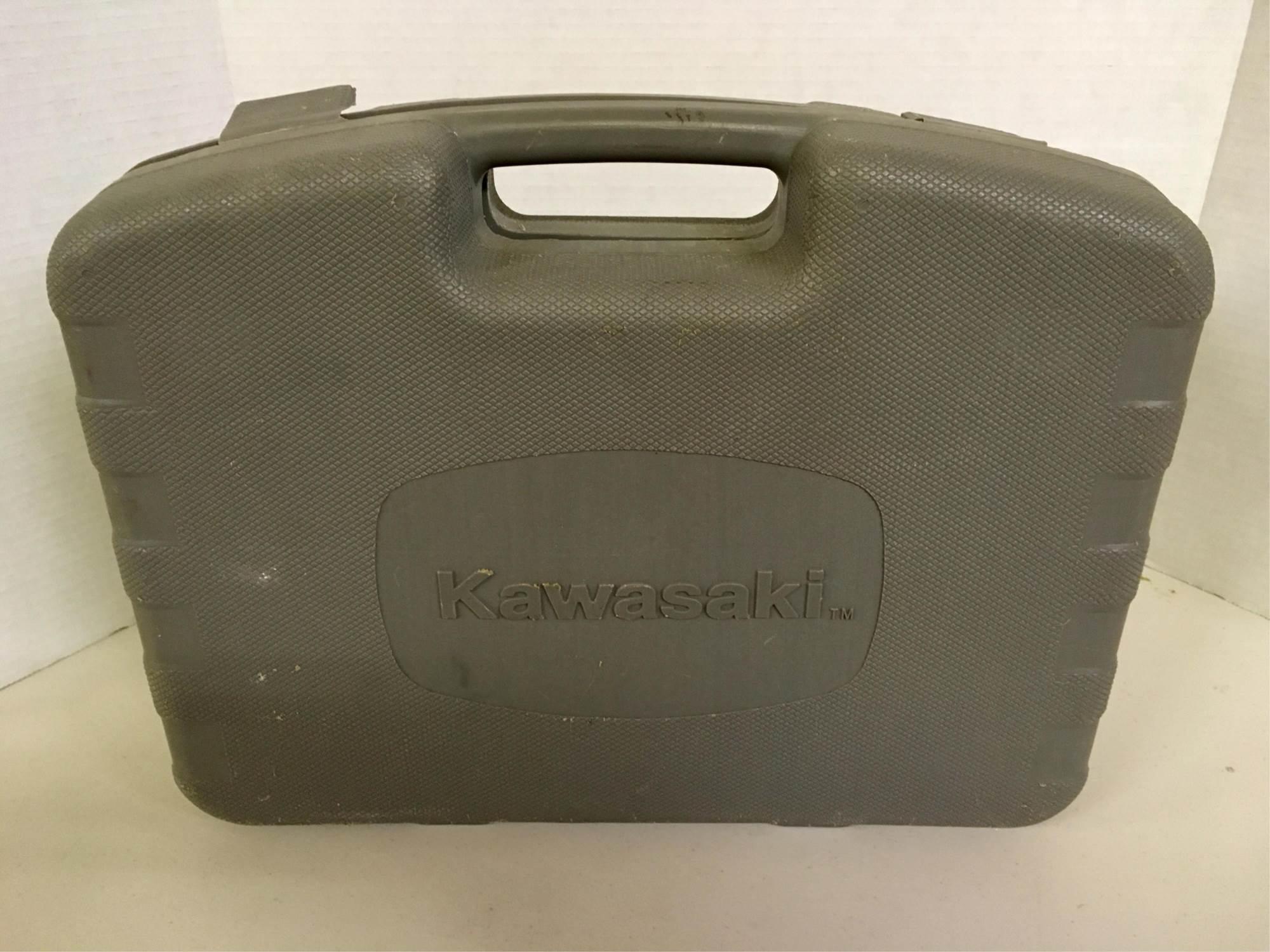 Kawasaki Cordless Drill & Battery in Case