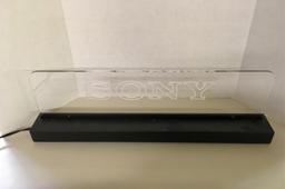 Sony and Bravia Lighted Acrylic Advertising Signs