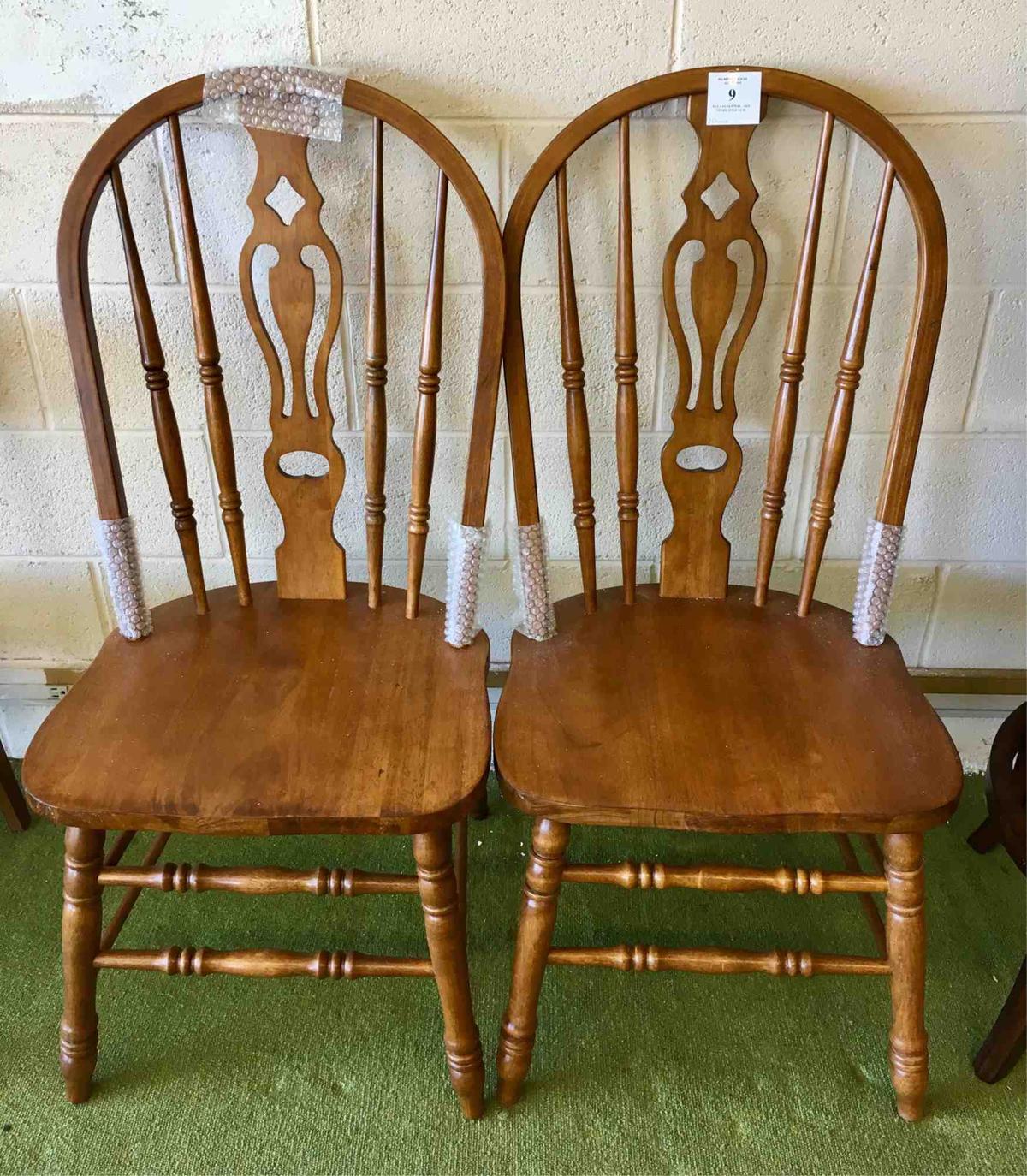 Two Windsor Style Chairs