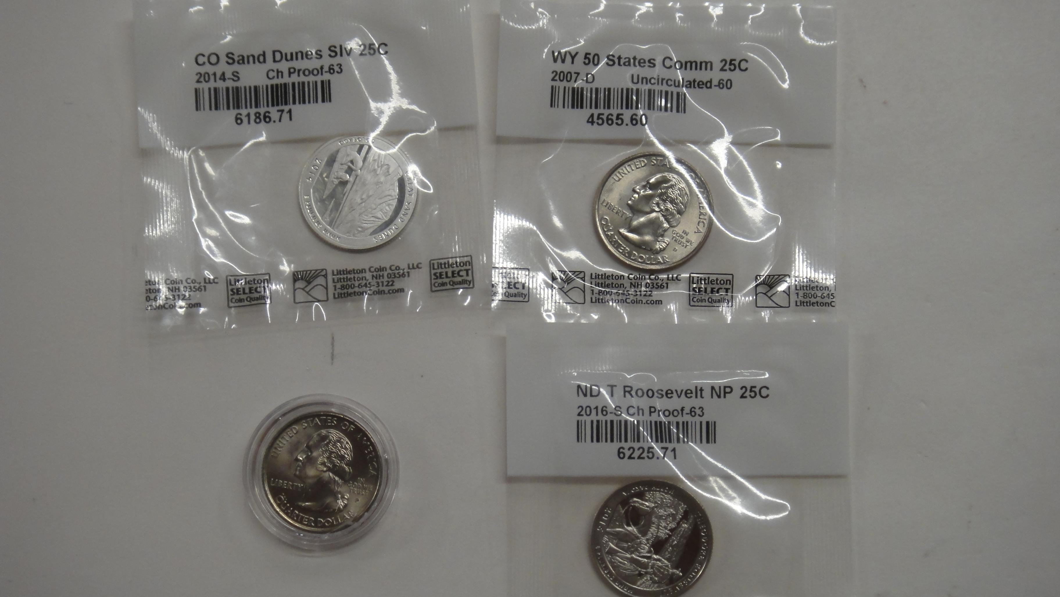 MIXED LOT OF QUARTERS