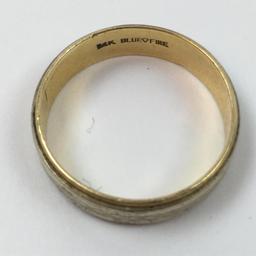 TWO 14K WEDDING BANDS