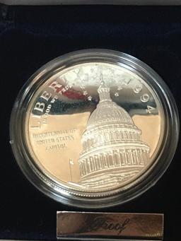 1994 US BICENTENNIAL SILVER DOLLAR PROOF