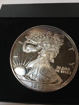 1986 ONE TROY POUND SILVER EAGLE