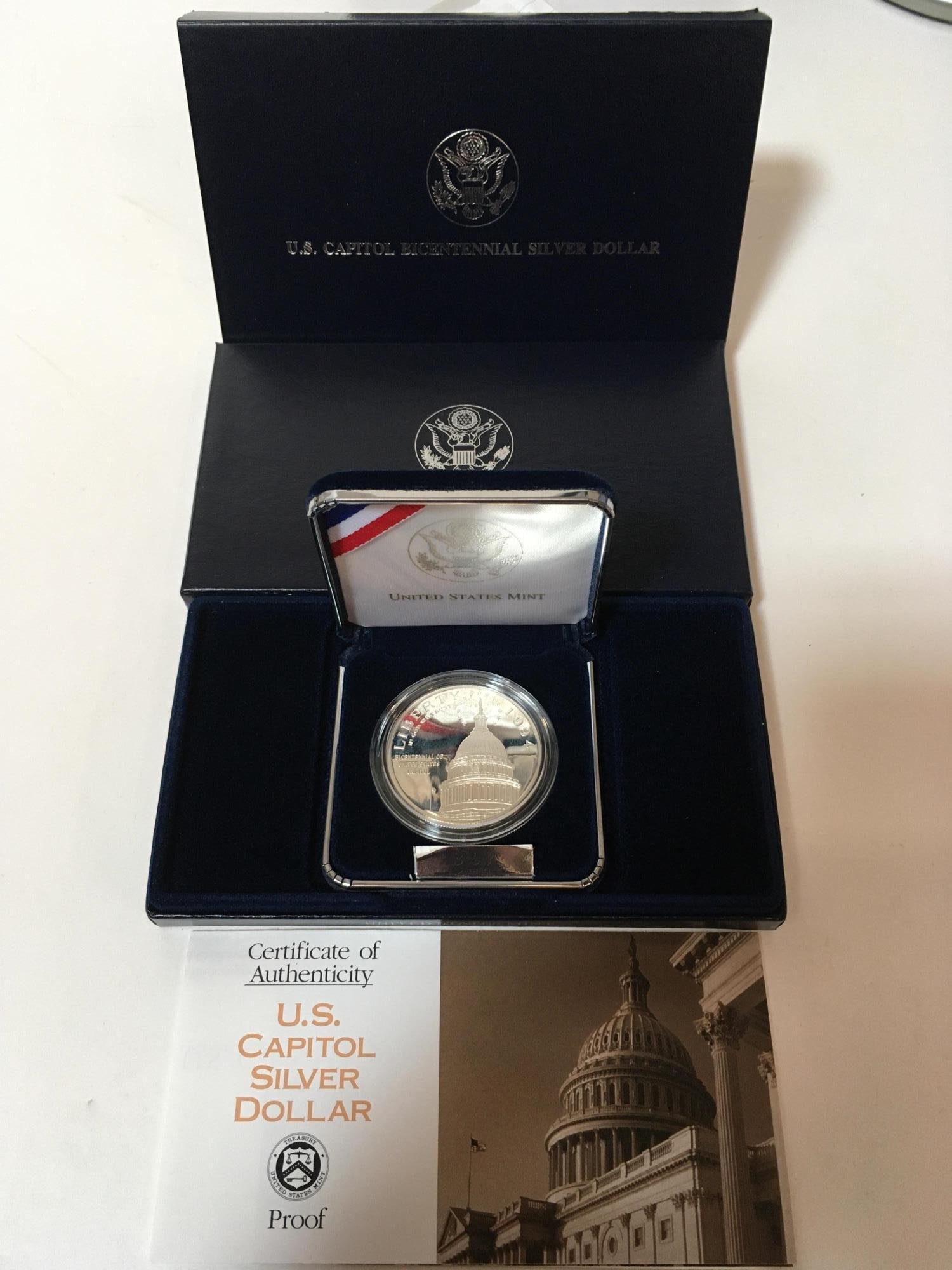 1994 US BICENTENNIAL SILVER DOLLAR PROOF