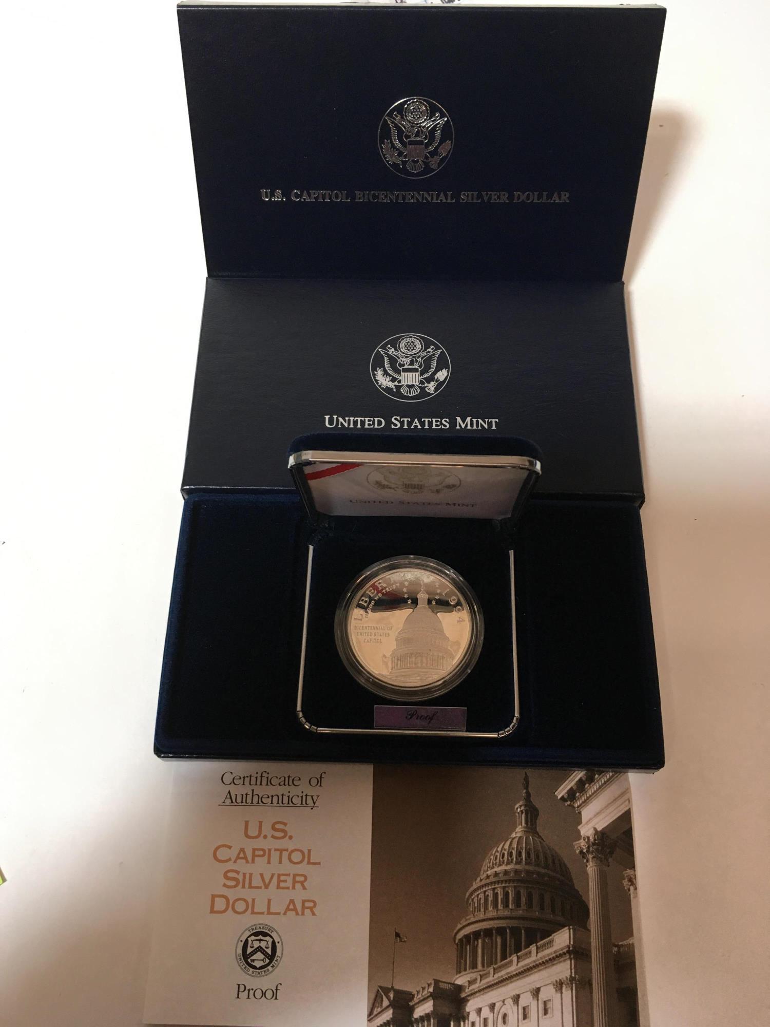 1994 US BICENTENNIAL SILVER DOLLAR PROOF