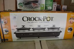 3 UNIT CROCK POT