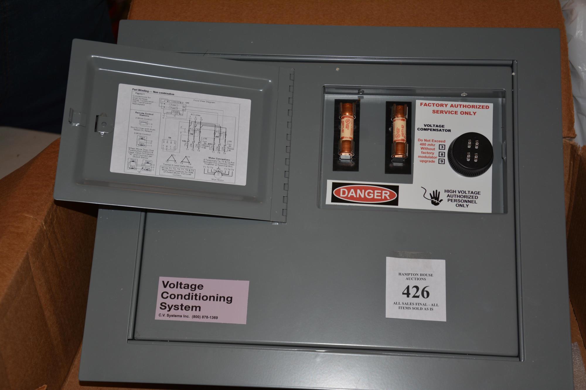 VOLTAGE CONDITIONING ELECTRIC PANEL