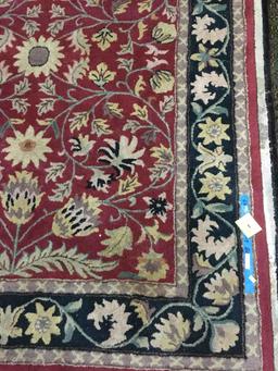 ANTIQUE FLORAL ORIENTAL STYLE RUG