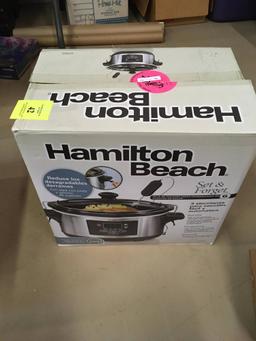 HAMILTON BEACH CROCK POT 6 QT