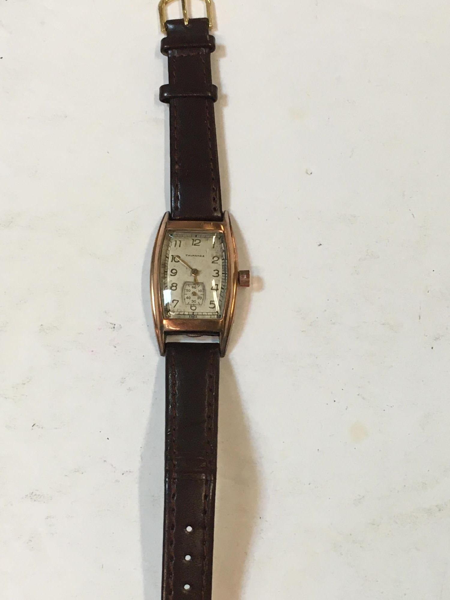 VINTAGE TAVANNES WRISTWATCH