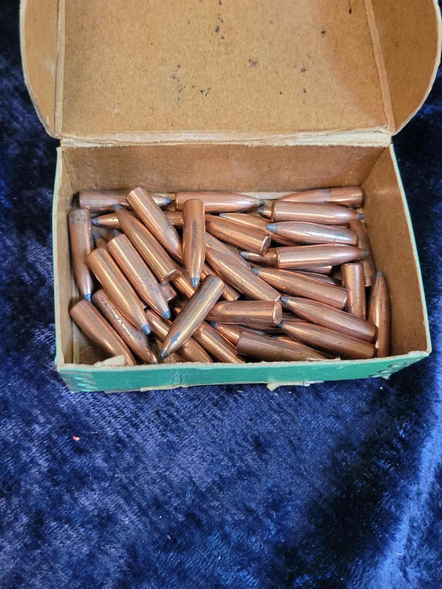 PARTIAL BOX OF SIERRA BULLETS