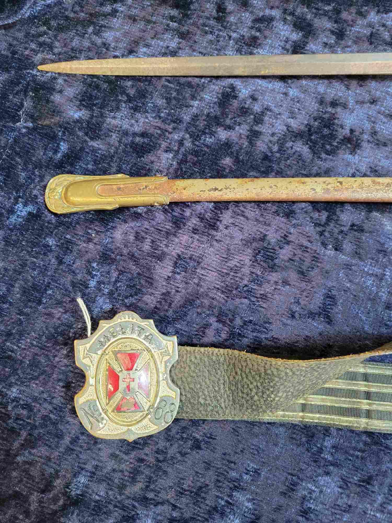 CEREMONIAL SWORD SASH