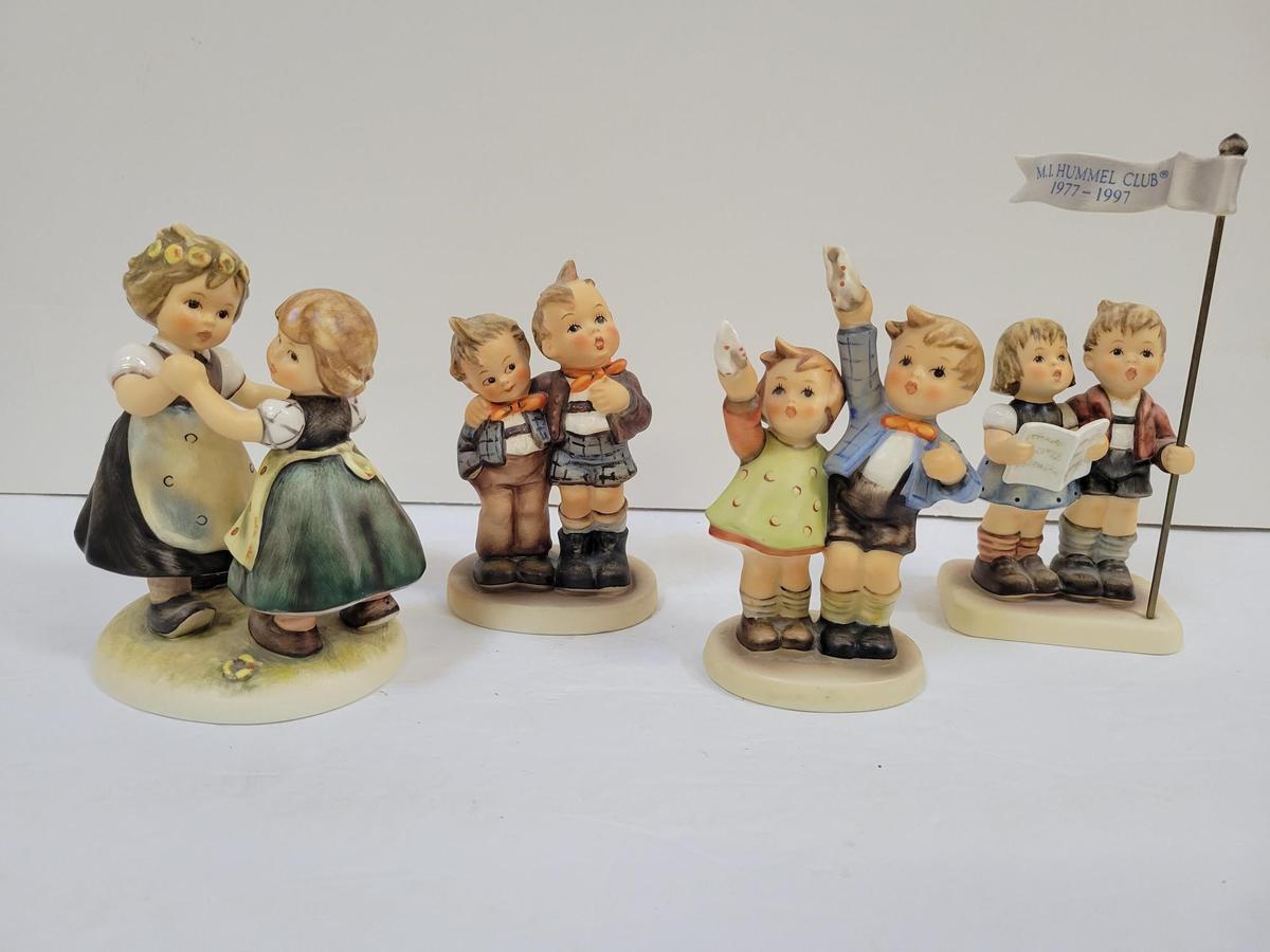 M. J. HUMMEL - LOT OF 4 FIGURES