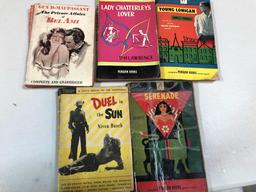 5 PULP FICTION BOOKS