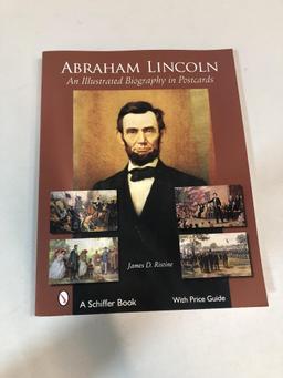 ABRAHAM LINCOLN AN ILLUSTRATED BIOGRAPHY IN POSTCA