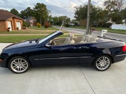 2009 MERCEDES BENZ CLK350 CONVERTIBLE