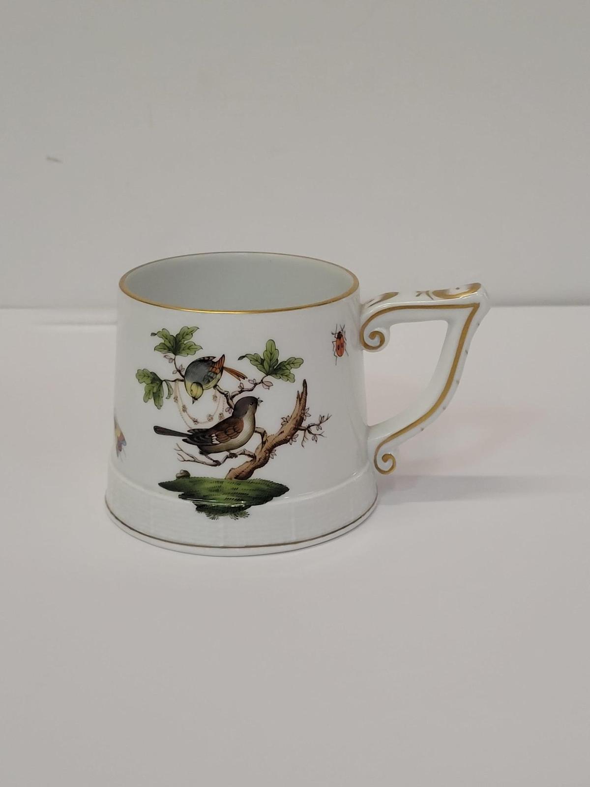 HEREND HANDPAINTED COFFEE MUG