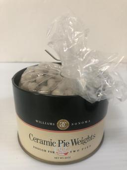 WILLIAMS SONOMA CERAMIC PIE WEIGHTS