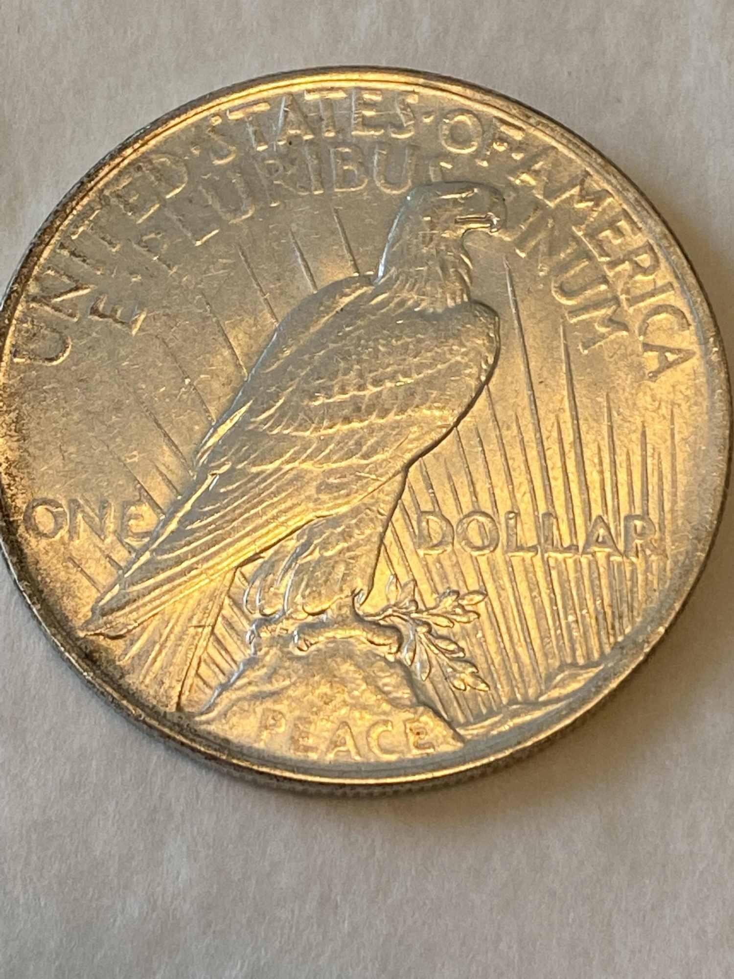 1922 PEACE DOLLAR